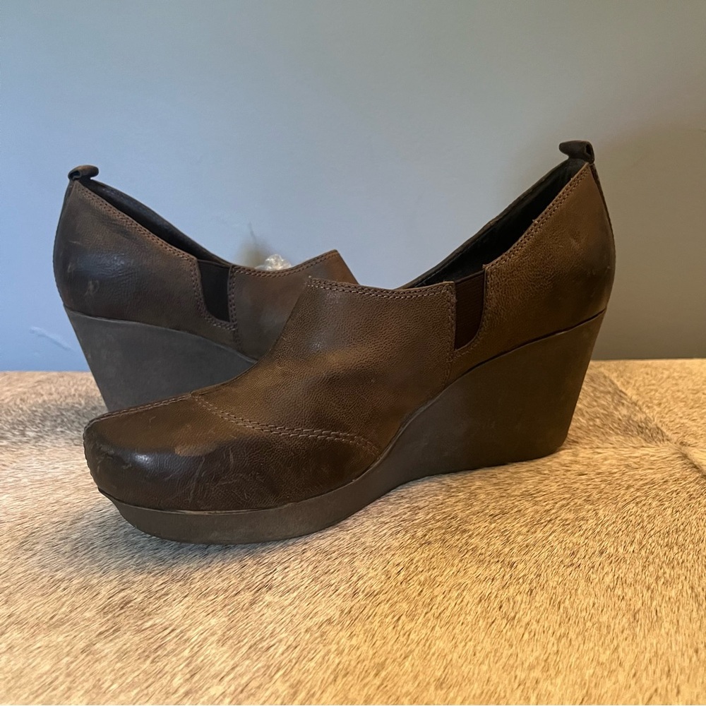 Brown Wedge Shoes